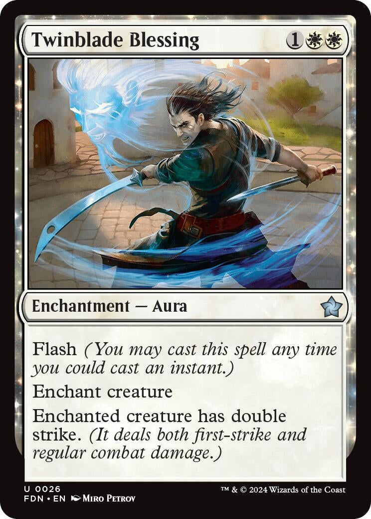 Twinblade Blessing (26) (Foundations)