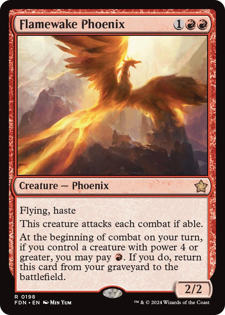 Flamewake Phoenix (198) (Foundations)