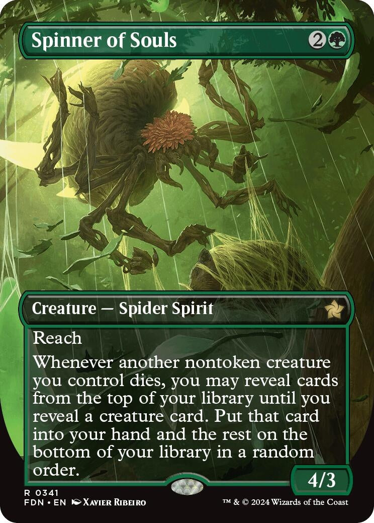 Image for Spinner of Souls (Borderless) (341) (Foundations) - Magic: The Gathering
