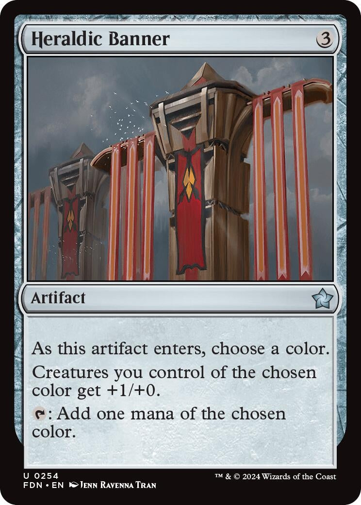 Heraldic Banner (254) (Foundations)