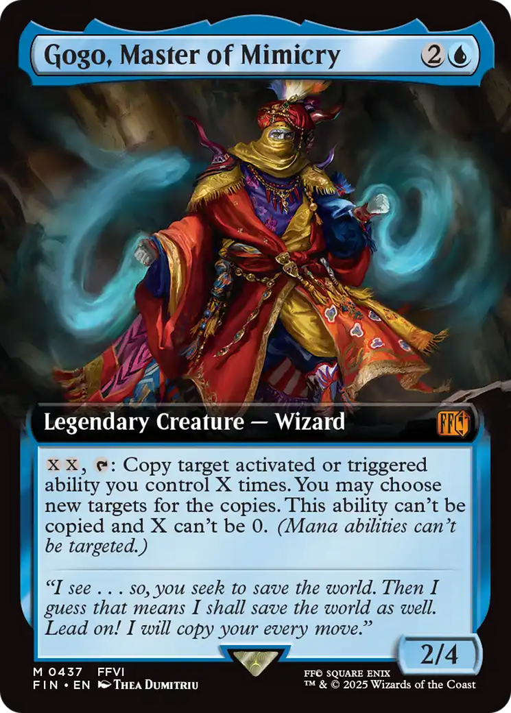 Gogo, Master of Mimicry (Extended Art) (437) (FIN)