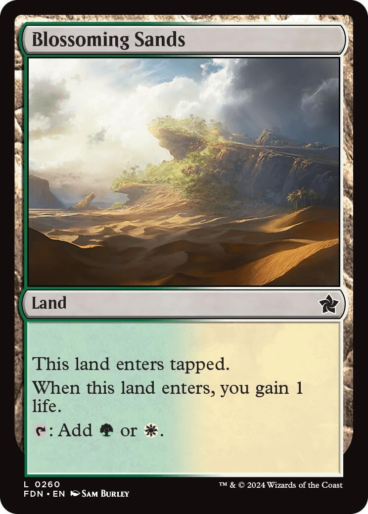 Blossoming Sands (260) (Foundations)