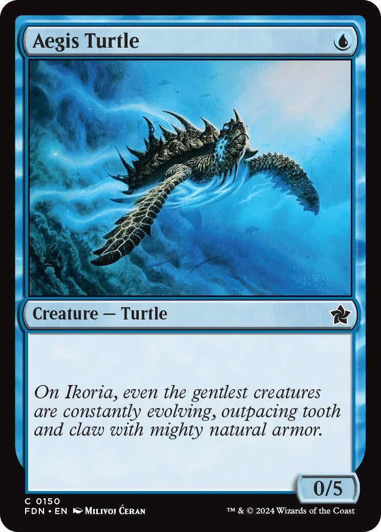 Image for Aegis Turtle (150) (Foundations) - Magic: The Gathering