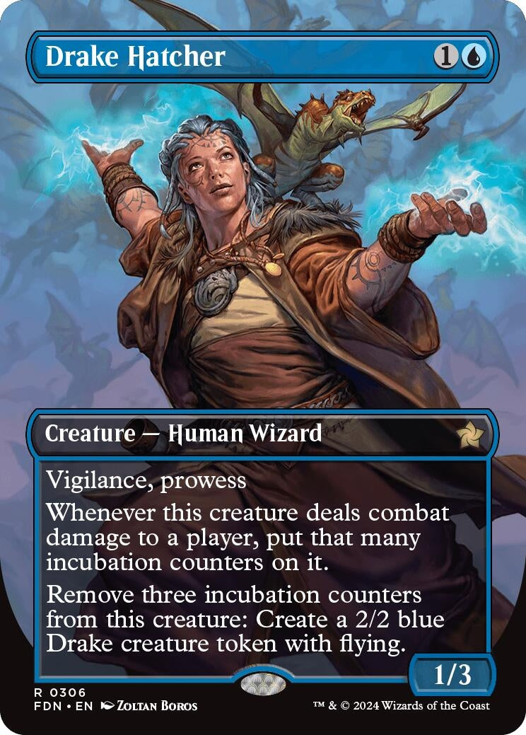 Drake Hatcher (Borderless) (306) (Foundations)