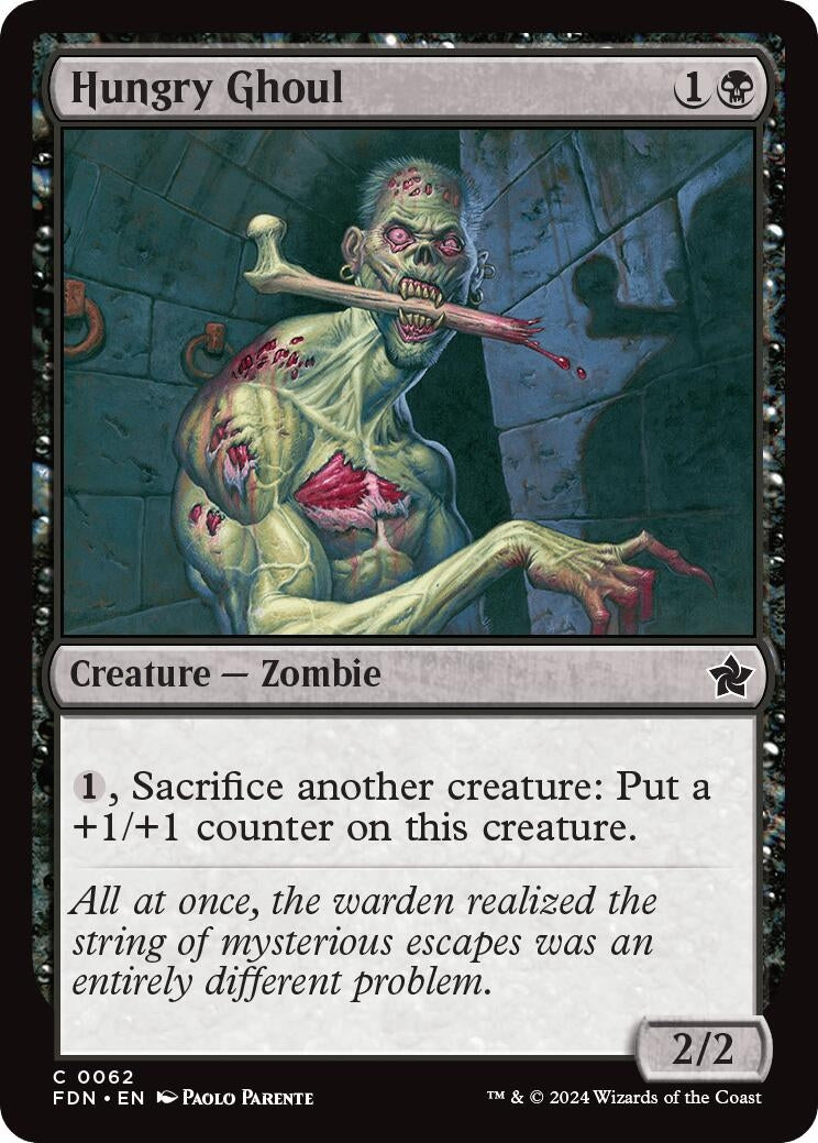 Image for Hungry Ghoul (62) (Foundations) - Magic: The Gathering
