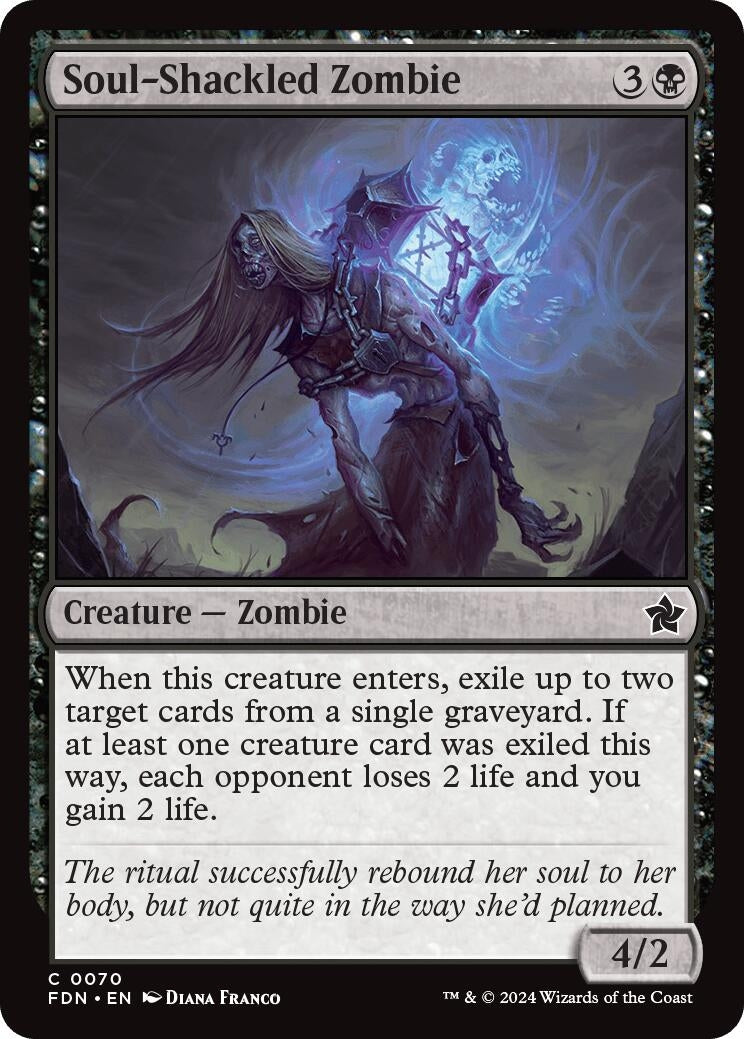 Soul-Shackled Zombie (70) (Foundations)