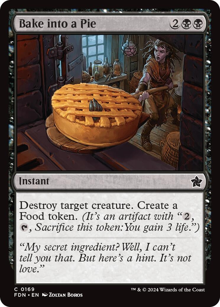 Bake into a Pie (169) (Foundations)