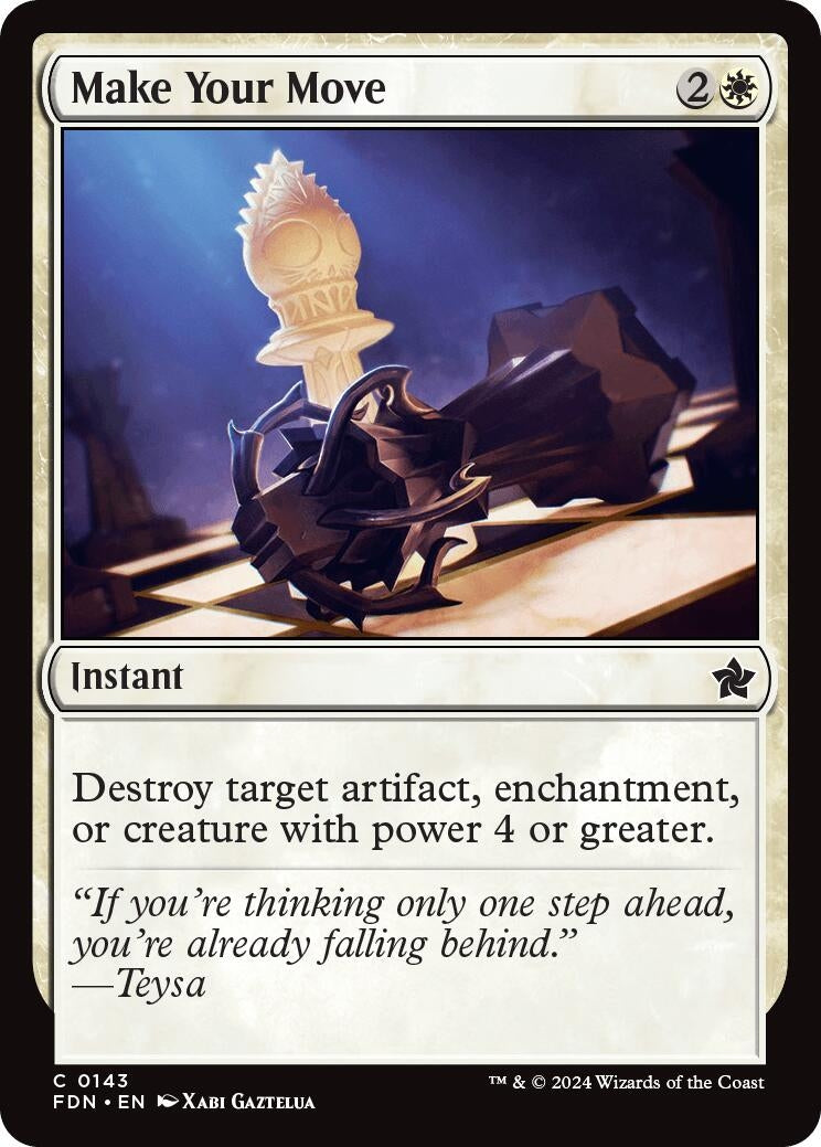 Image for Make Your Move (143) (Foundations) - Magic: The Gathering
