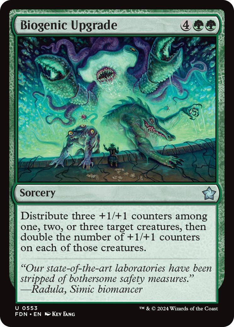 Biogenic Upgrade (553) (Foundations)
