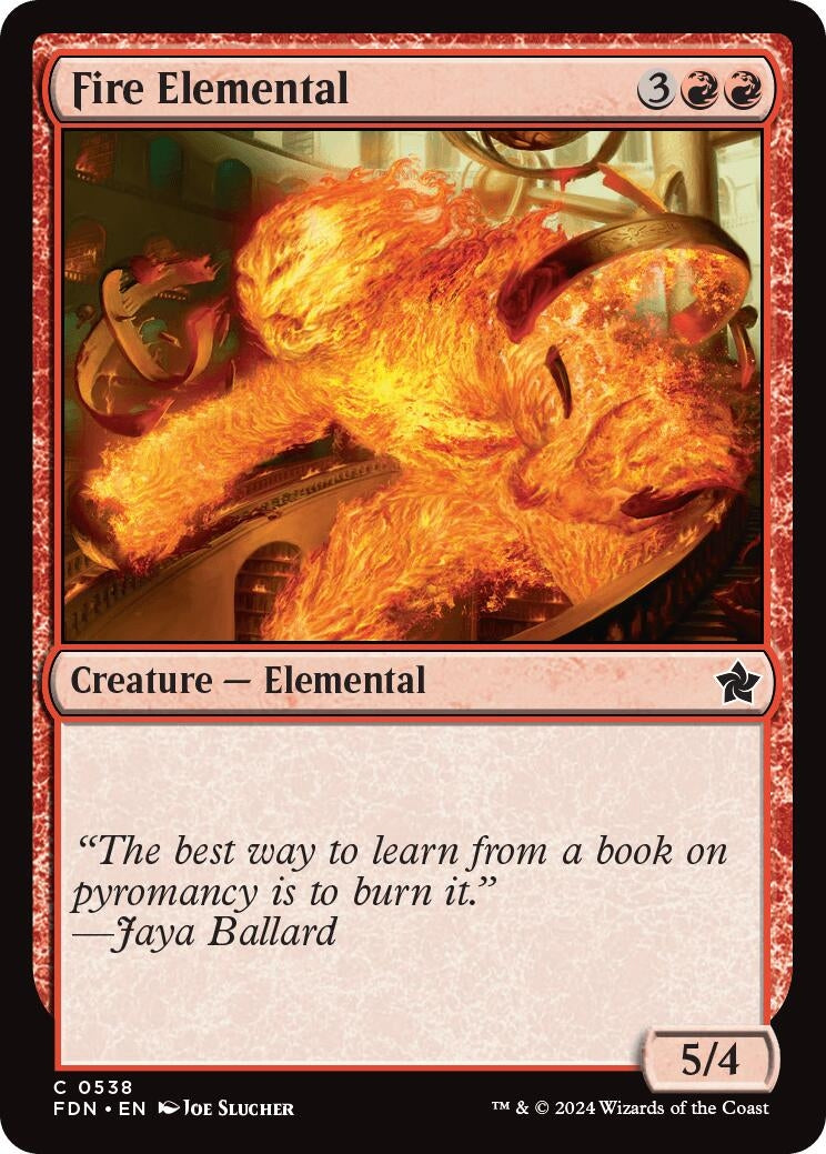 Fire Elemental (538) (Foundations)