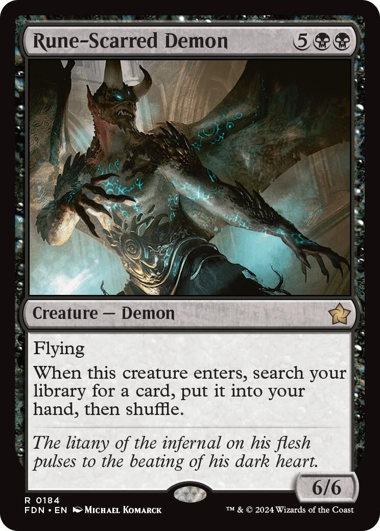 Rune-Scarred Demon (184) (Foundations)