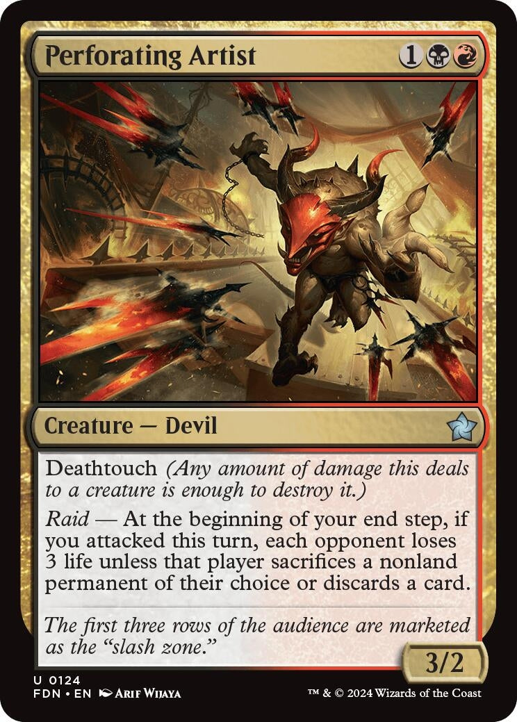 Perforating Artist (124) (Foundations)