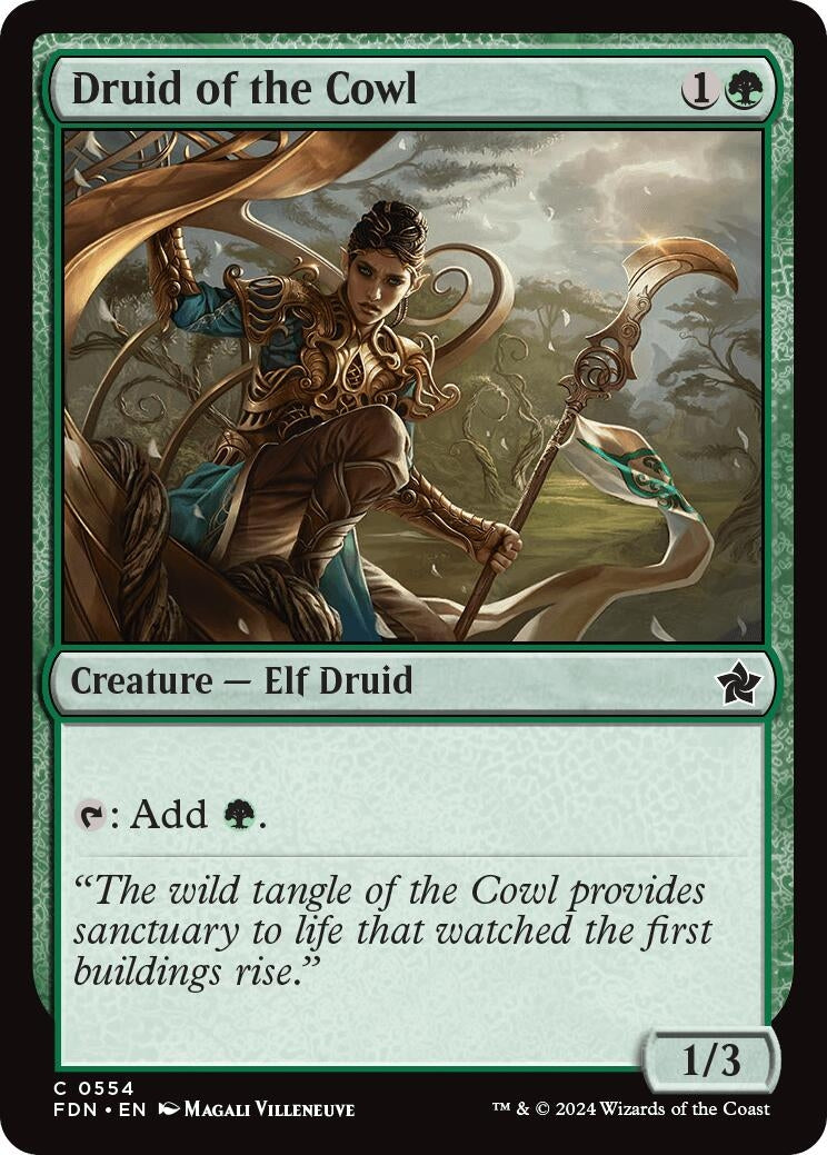 Druid of the Cowl (554) (Foundations)