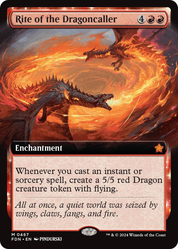 Rite of the Dragoncaller (Extended Art) (467) (Foundations)