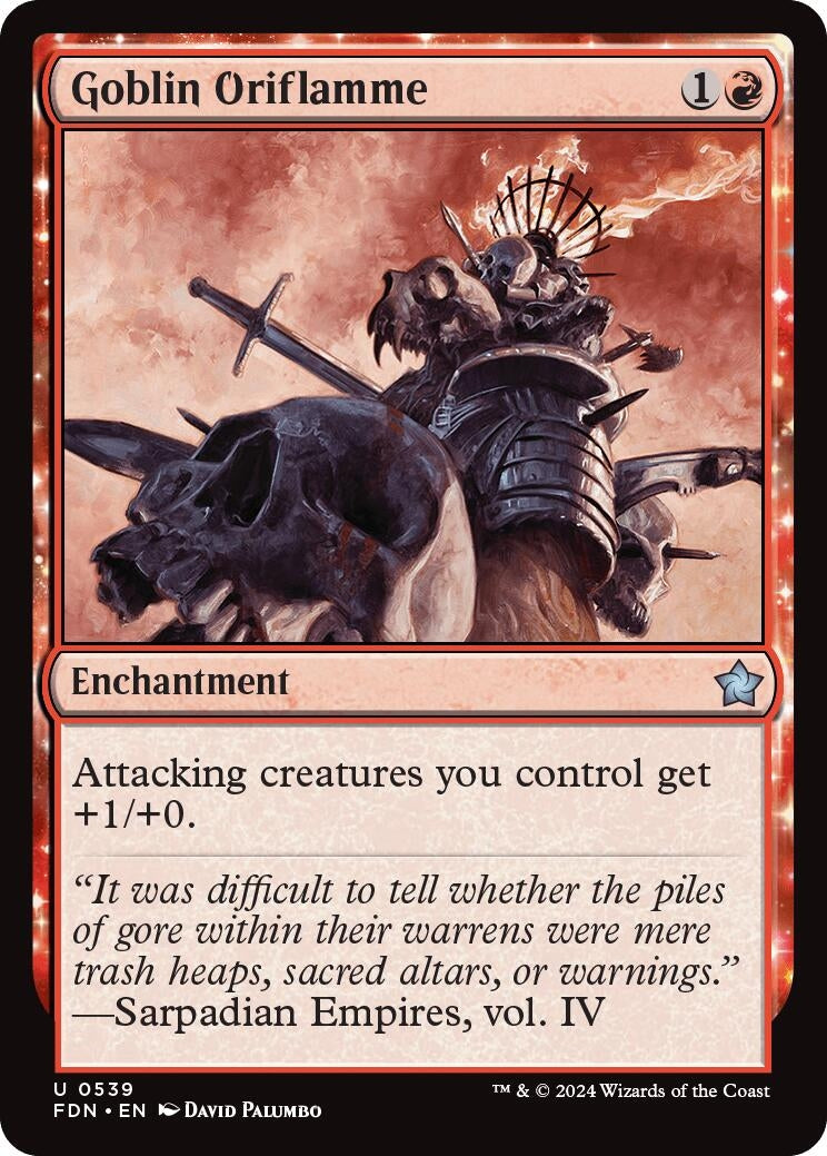 Goblin Oriflamme (539) (Foundations)