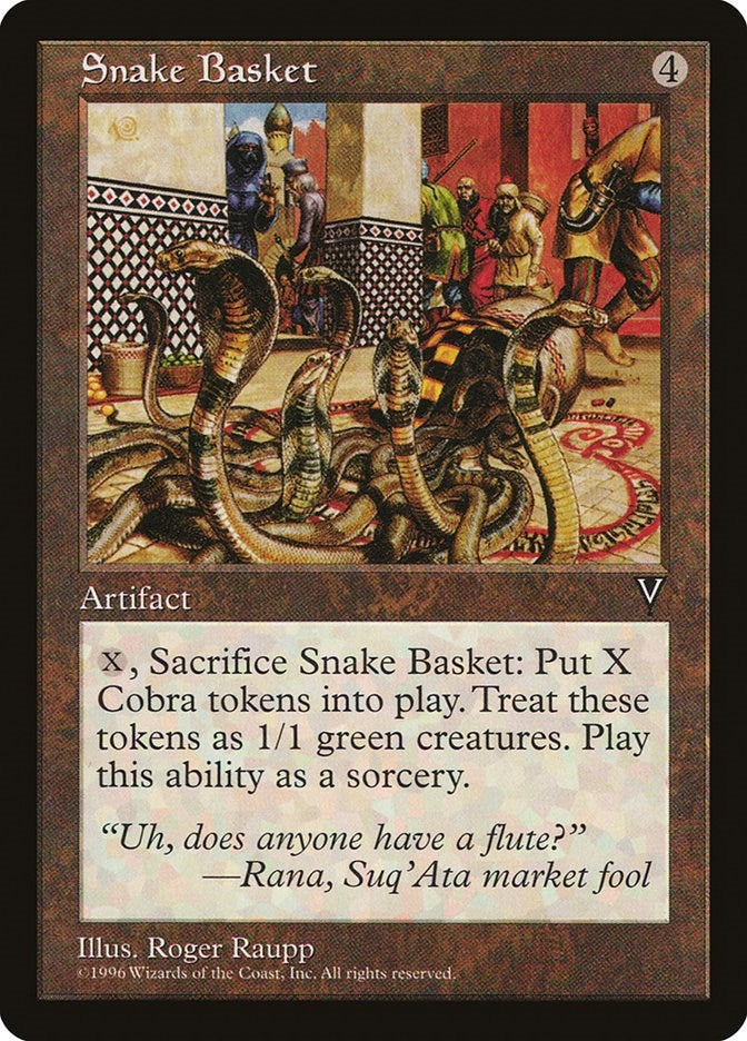Image for Snake Basket (Visions) - Magic: The Gathering