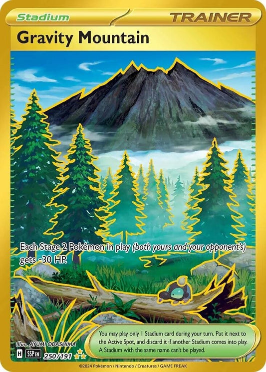 Gravity Mountain (250/191) (SV08: Surging Sparks)