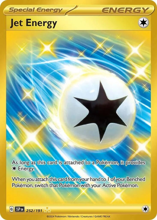 Jet Energy (252/191) (SV08: Surging Sparks)