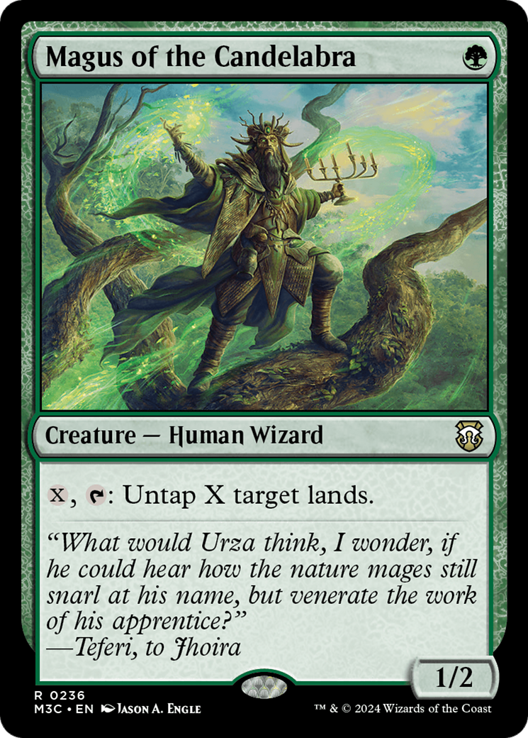 Magus of the Candelabra (M3C-236) - Modern Horizons 3 Commander Ripple Foil