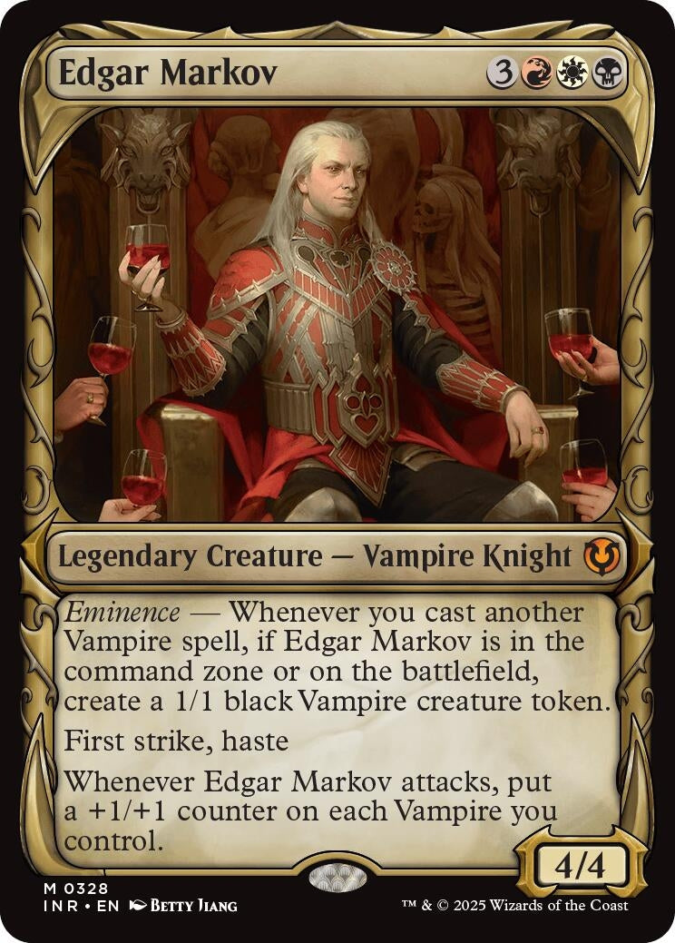 Image for Edgar Markov (Showcase) (328) (Innistrad Remastered) - Magic: The Gathering