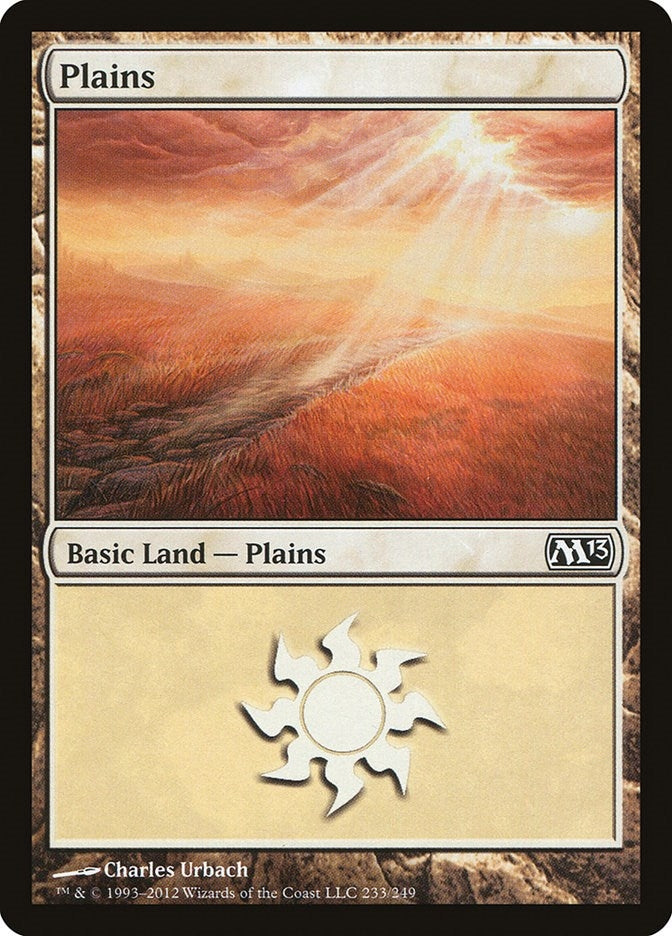 Plains (233) (233) (Magic 2013 (M13))