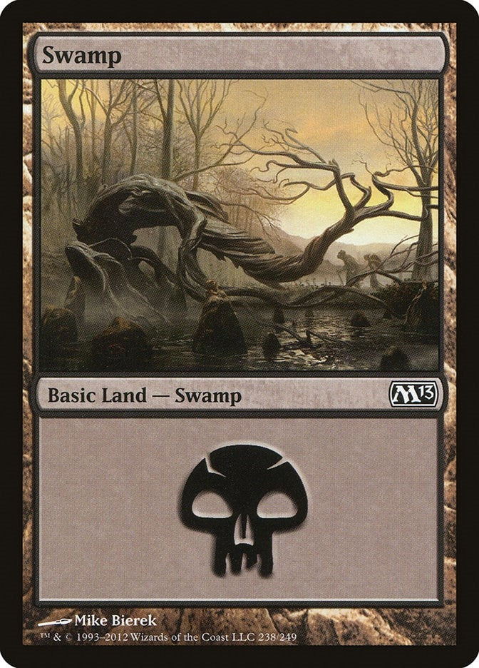 Image for Swamp (238) (238) (Magic 2013 (M13)) - Magic: The Gathering