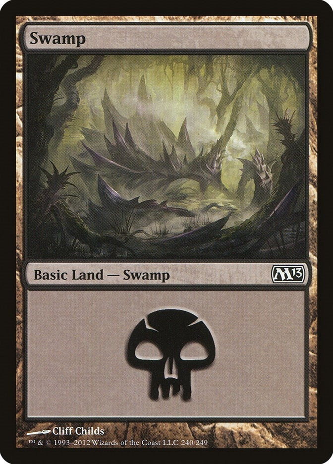Image for Swamp (240) (240) (Magic 2013 (M13)) (M13) - Magic: The Gathering