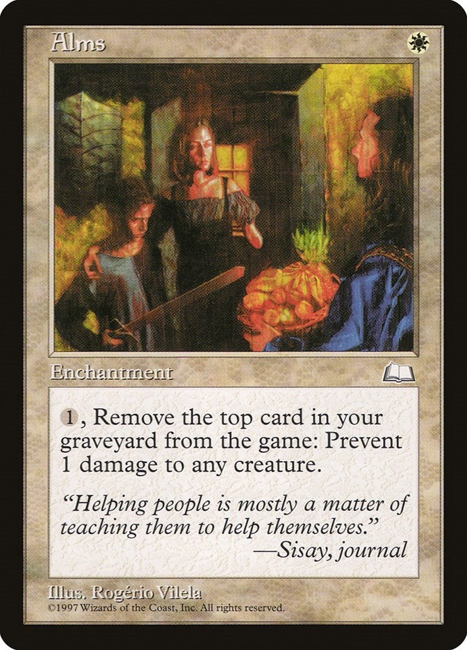 Image for Alms (Weatherlight) (WTH) - Magic: The Gathering