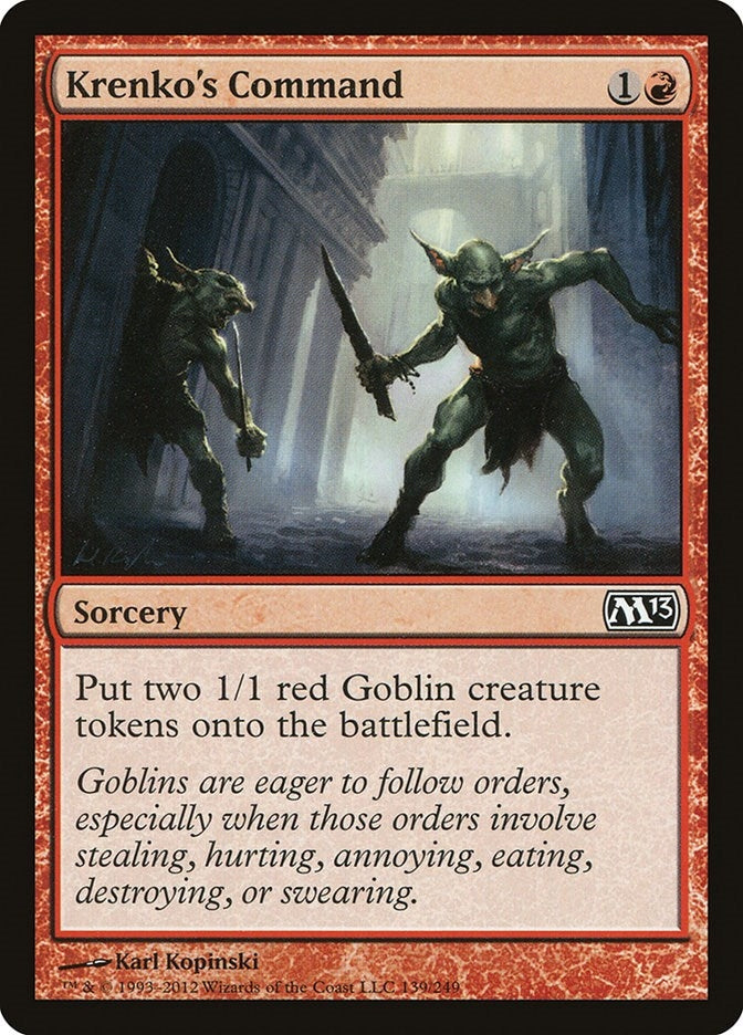 Krenko's Command (139) (Magic 2013 (M13))