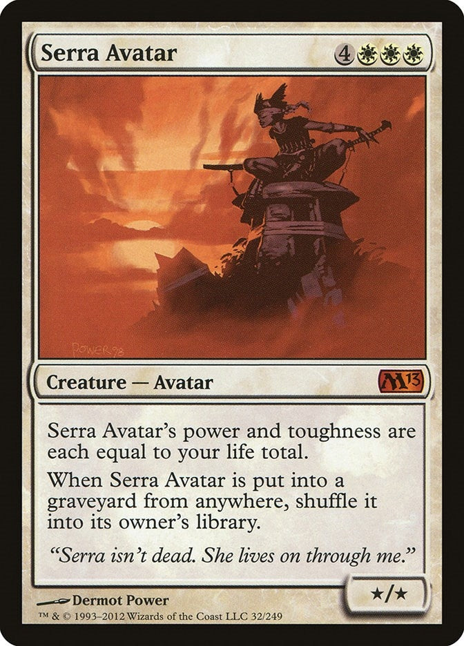Image for Serra Avatar (32) (Magic 2013 (M13)) - Magic: The Gathering
