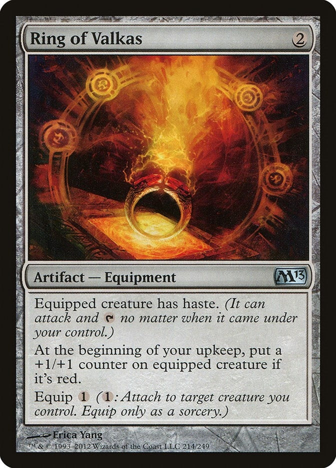 Image for Ring of Valkas (214) (Magic 2013 (M13)) (M13) - Magic: The Gathering