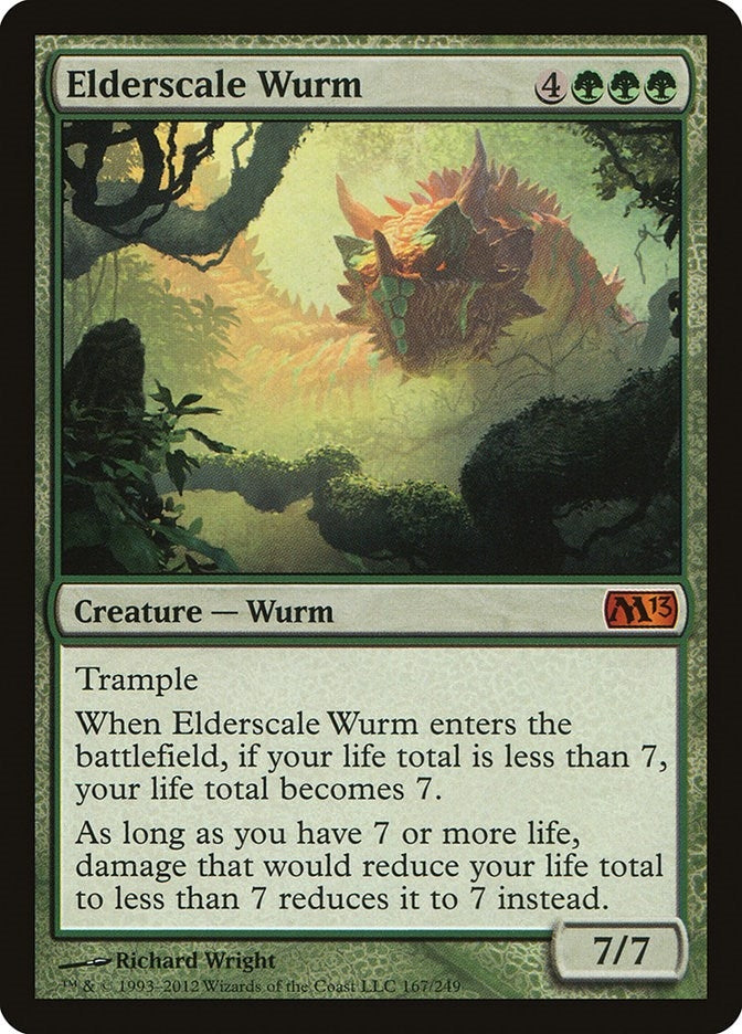 Elderscale Wurm (167) (Magic 2013 (M13))