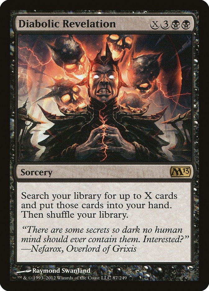 Image for Diabolic Revelation (87) (Magic 2013 (M13)) (M13) - Magic: The Gathering