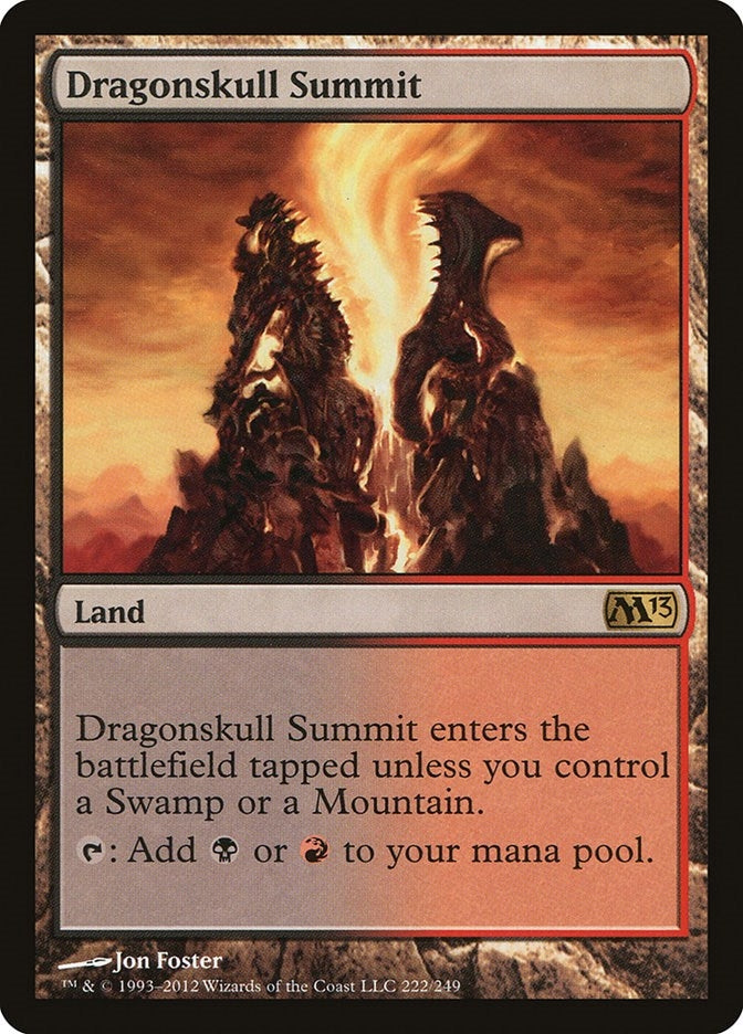 Dragonskull Summit (222) (Magic 2013 (M13))