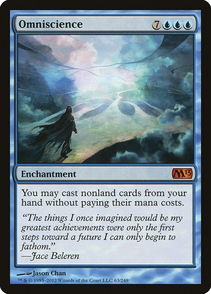 Image for Omniscience (63) (Magic 2013 (M13)) (M13) - Magic: The Gathering