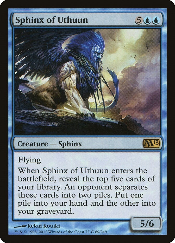 Image for Sphinx of Uthuun (69) (Magic 2013 (M13)) - Magic: The Gathering