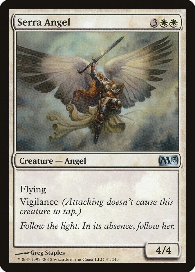 Image for Serra Angel (31) (Magic 2013 (M13)) (M13) - Magic: The Gathering