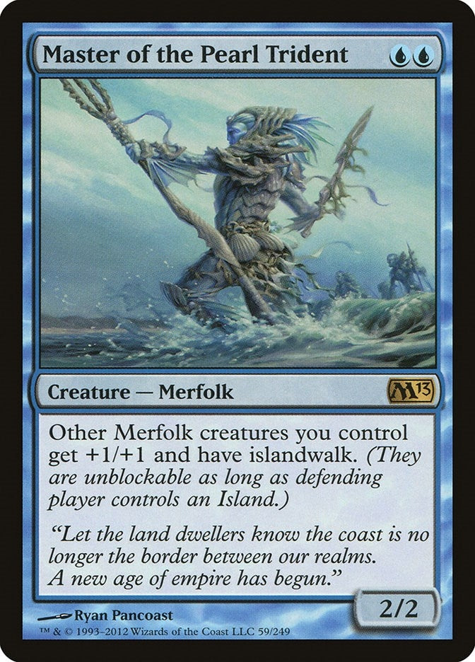 Master of the Pearl Trident (59) (Magic 2013 (M13))