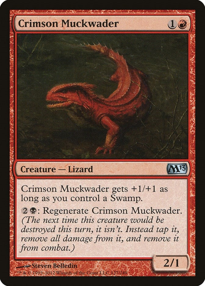Crimson Muckwader (127) (Magic 2013 (M13))