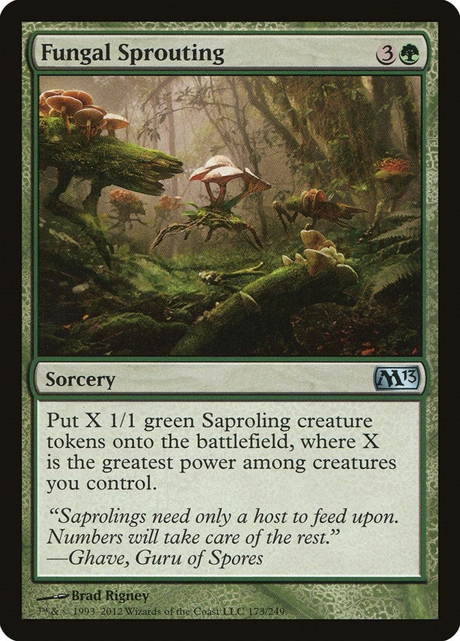 Image for Fungal Sprouting (173) (Magic 2013 (M13)) (M13) - Magic: The Gathering