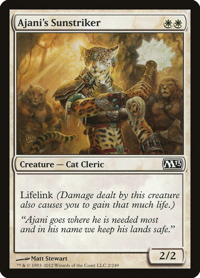 Ajani's Sunstriker (2) (Magic 2013 (M13))