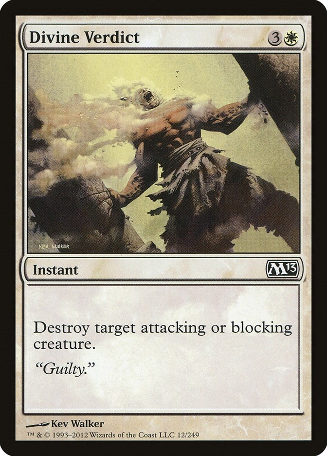 Image for Divine Verdict (12) (Magic 2013 (M13)) (M13) - Magic: The Gathering