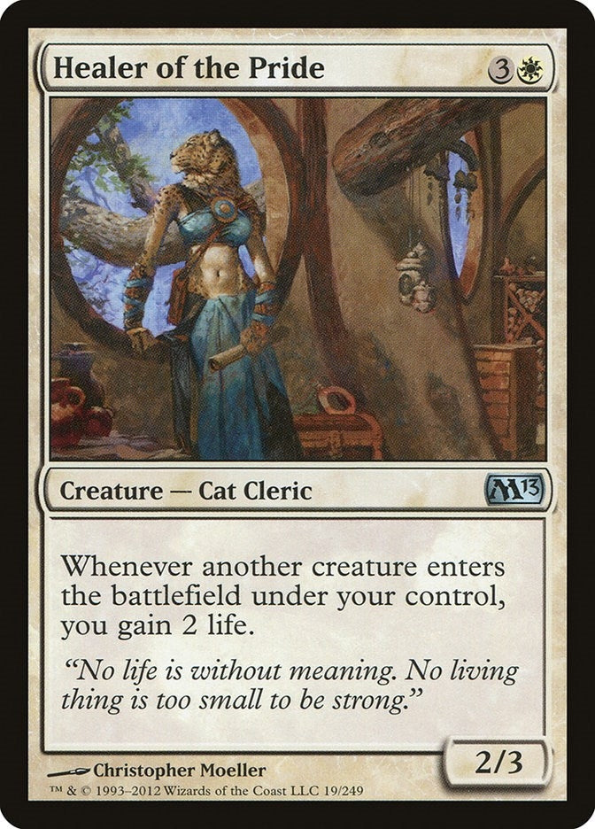 Image for Healer of the Pride (19) (Magic 2013 (M13)) (M13) - Magic: The Gathering