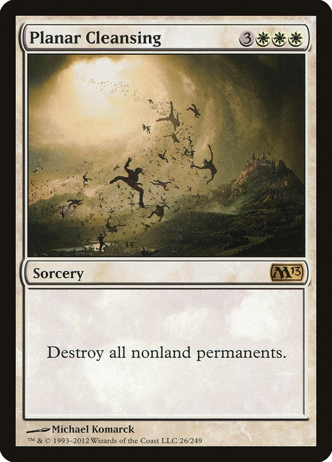 Image for Planar Cleansing (26) (Magic 2013 (M13)) (M13) - Magic: The Gathering