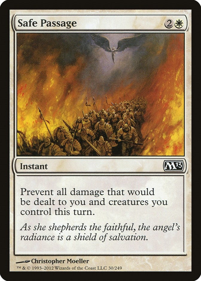 Image for Safe Passage (30) (Magic 2013 (M13)) (M13) - Magic: The Gathering