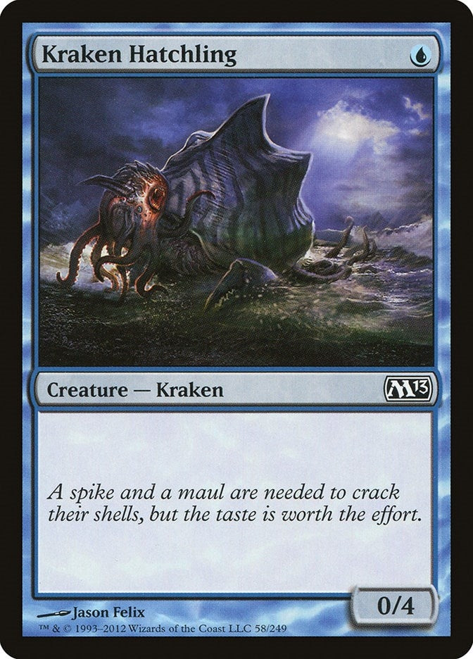 Image for Kraken Hatchling (58) (Magic 2013 (M13)) (M13) - Magic: The Gathering