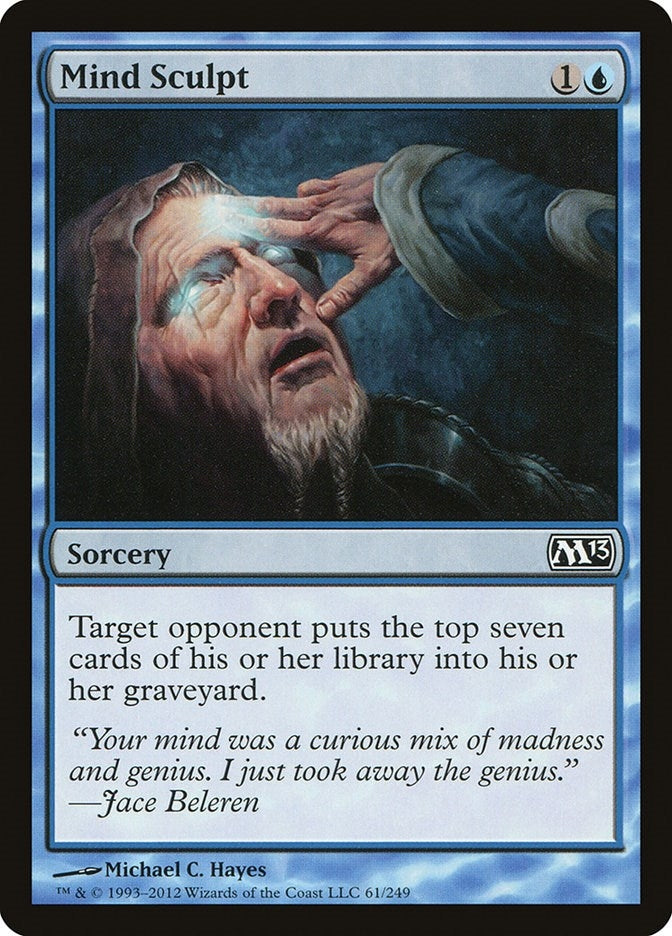 Image for Mind Sculpt (61) (Magic 2013 (M13)) (M13) - Magic: The Gathering