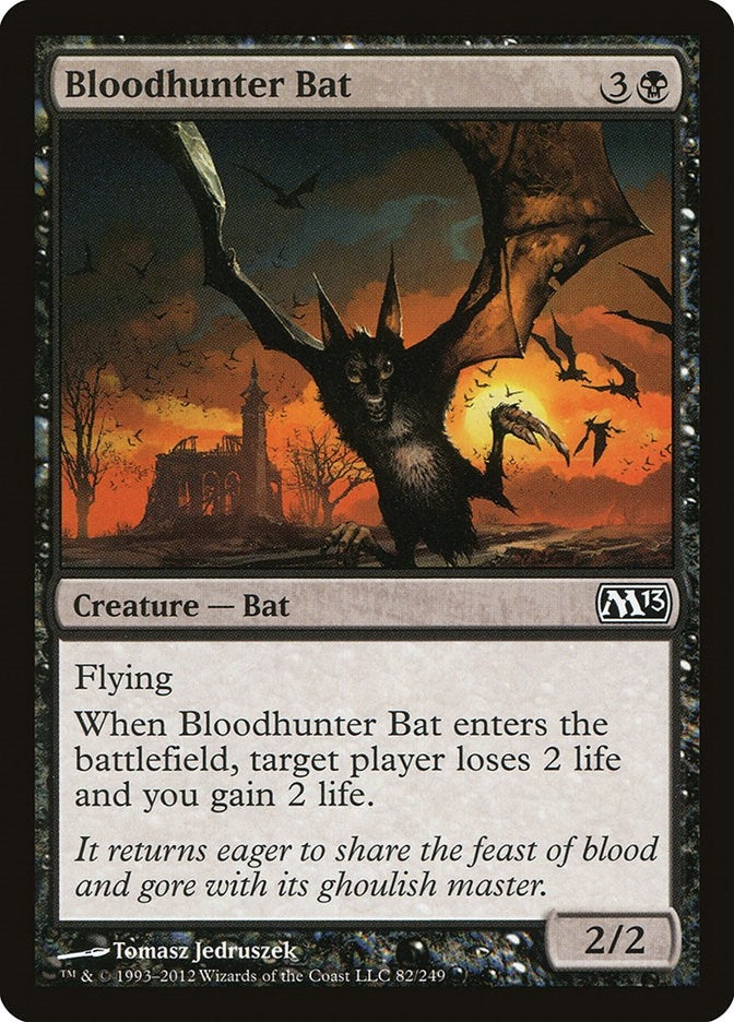 Bloodhunter Bat (82) (Magic 2013 (M13))