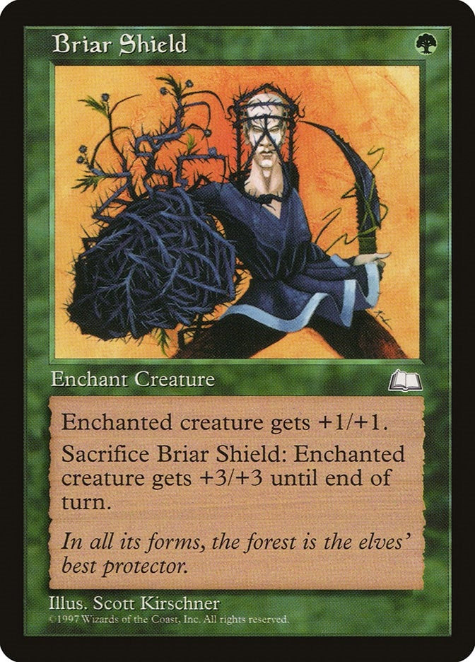 Image for Briar Shield (Weatherlight) (WTH) - Magic: The Gathering