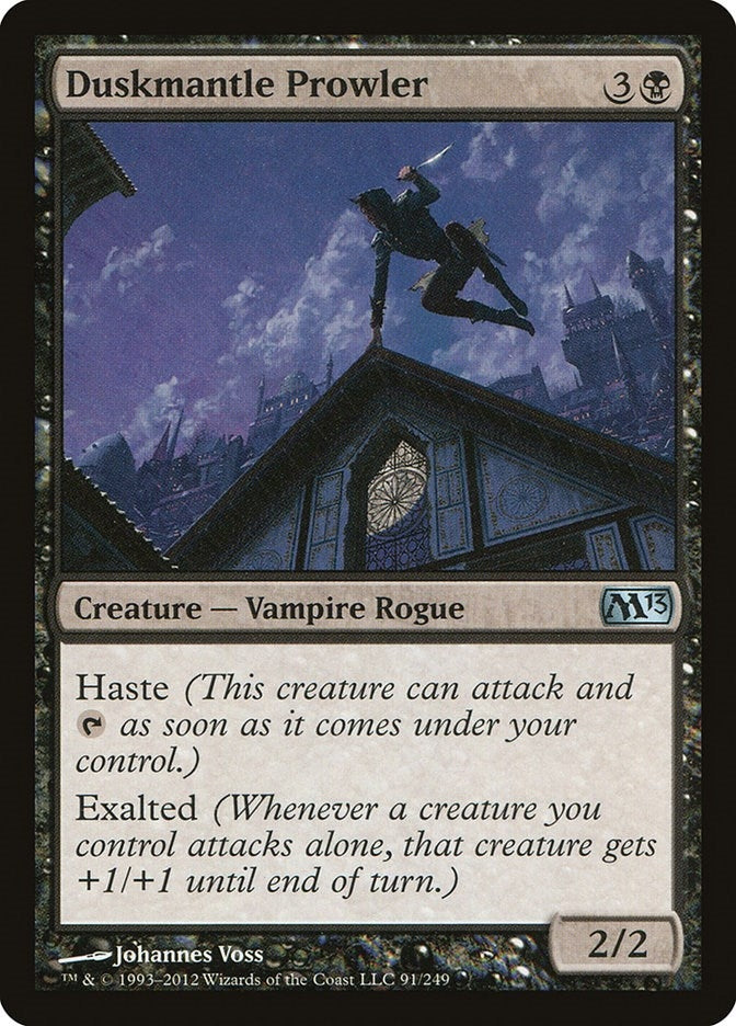 Duskmantle Prowler (91) (Magic 2013 (M13))
